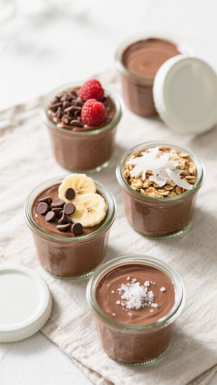 Protein Snacks for Kids – High Protein Chocolate Yogurt Cups – Easy, Make-Ahead Treat