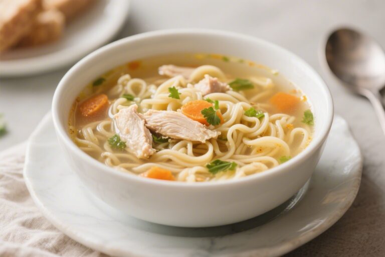 Cozy Toddler Chicken Noodle Soup (Perfect for Sick Days) – Gentle, Nourishing, and Easy
