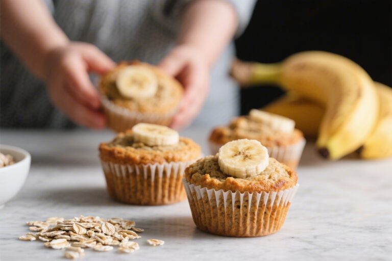 Banana Oatmeal Muffins for Toddlers (Perfect for Little Hands) – Soft, Simple, and Nutritious