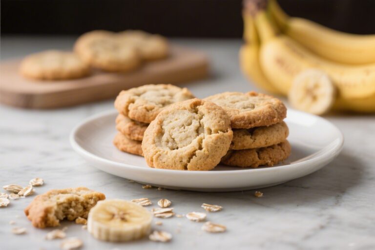 Healthy Banana Cookies for Toddlers (Easy Banana Oat Recipe) – Soft, Simple, and Naturally Sweet