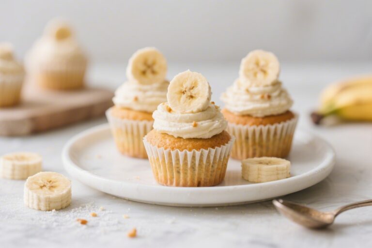 Healthy Banana Cupcakes for Toddlers (Easy Homemade Recipe) – Soft, Simple, and Naturally Sweet