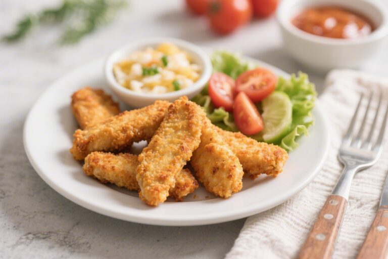 Dinner for Kids That Are Picky Eaters: Easy Baked Chicken Tenders – Crispy, Kid-Approved, and Quick