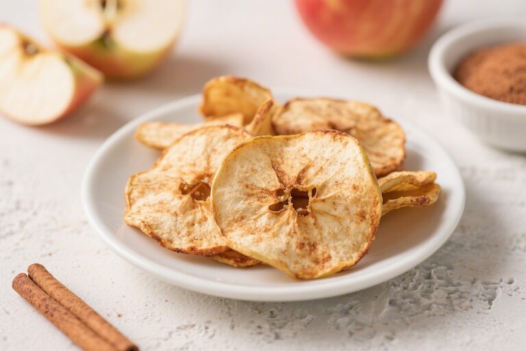 Apple Snacks for Kids – Baked Cinnamon Apple Chips – A Simple, Crunchy Treat