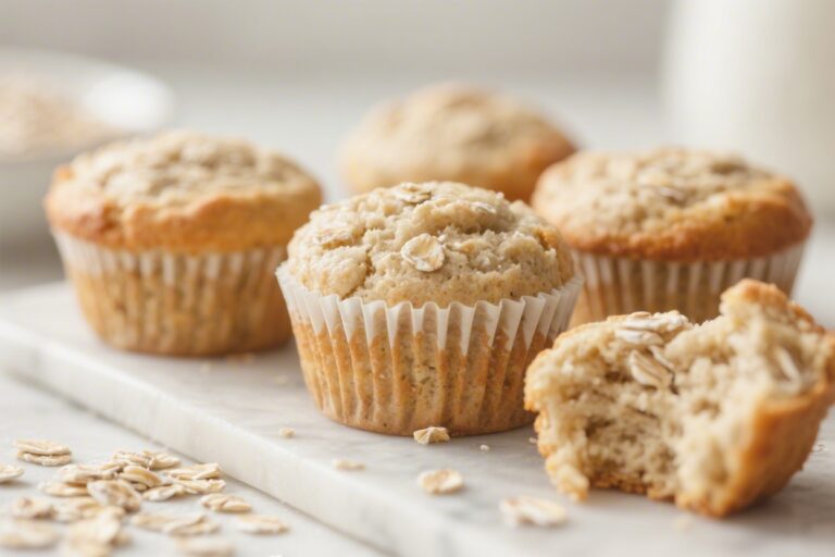 Fluffy Toddler Oatmeal Muffins (Soft & Easy to Chew) – A Gentle, Everyday Snack