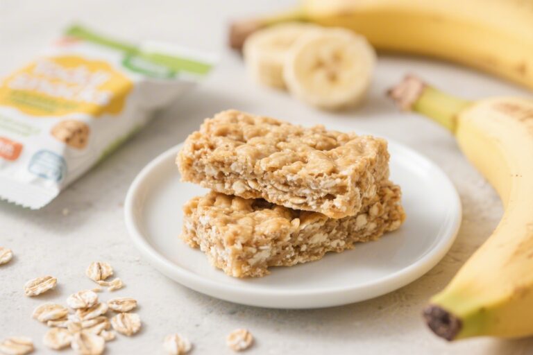 Toddler Snacks on the Go – Soft Banana Oat Bars – Easy, Nourishing, and Mess-Friendly