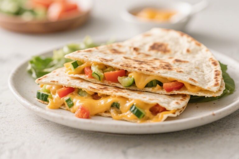 Picky Toddler Food: Easy Cheesy Veggie Quesadilla – Fast, Flexible, and Kid-Approved