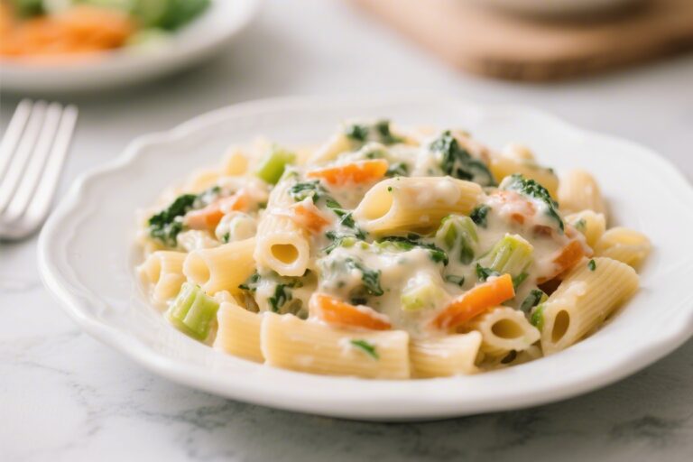 Toddler Recipes Picky Eaters Love: Creamy Pasta With Hidden Veggies – A Smooth, Comforting Weeknight Meal