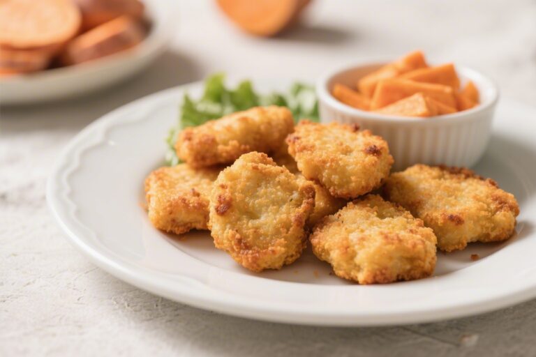 Sweet Potato Chicken Nuggets for Toddlers (Healthy & Baked) – Easy, Freezer-Friendly Bites