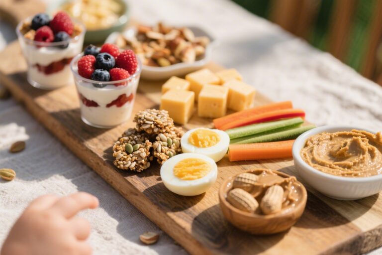 7 High Protein Snacks Toddler Moms Can Make Fast (and Kids Actually Eat)