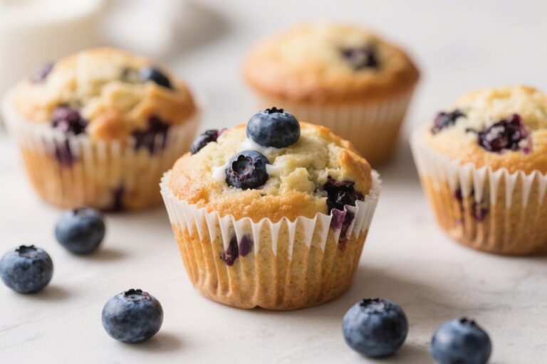 Blueberry Muffins Your Toddler Will Love: Healthy Blueberry Yogurt Muffins – Soft, Fruity, and Easy