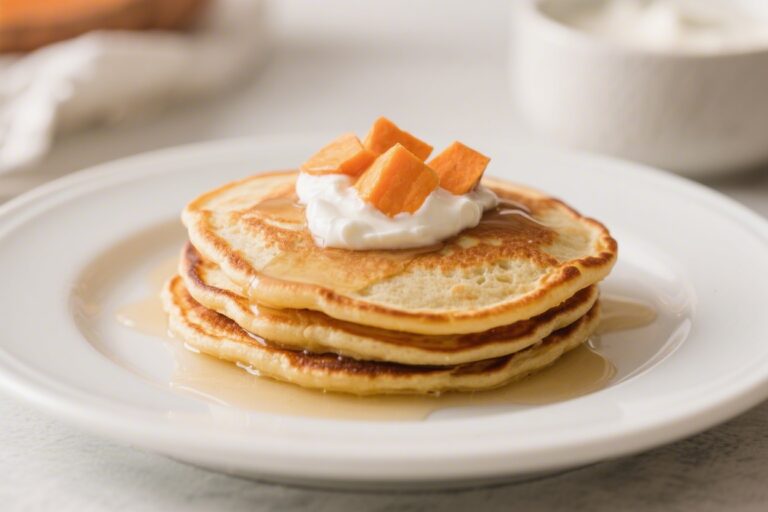 Toddler Pancake Recipe: Sweet Potato Yogurt Pancakes – Soft, Nutritious, and Easy