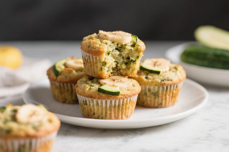 Toddler Zucchini Muffins: Zucchini Banana Muffins – Soft, Sweet, and Perfect for Little Hands