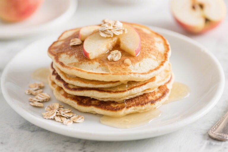 Toddler Pancakes: Apple Oat Pancakes for Little Ones – Soft, Wholesome, and Easy