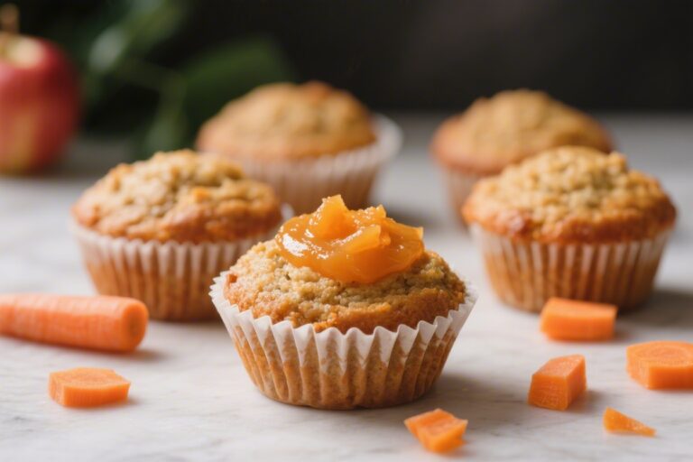 Toddler Carrot Muffins: Healthy Carrot Applesauce Muffins – Soft, Simple, and Naturally Sweet