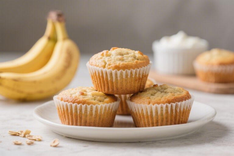 Banana Muffins For Your Toddler: Healthy Banana Yogurt Muffins – Soft, Simple, and Naturally Sweet