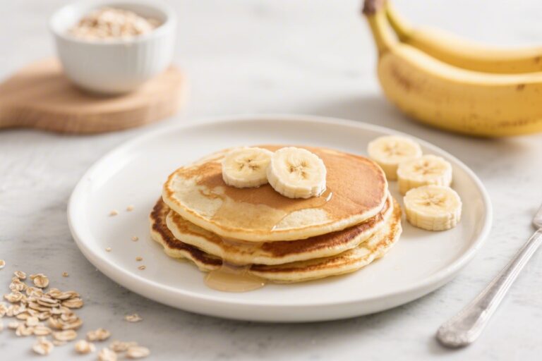 Toddler Breakfast: Easy Banana Oat Pancake Recipe – Soft, Nutritious, and No Sugar Added