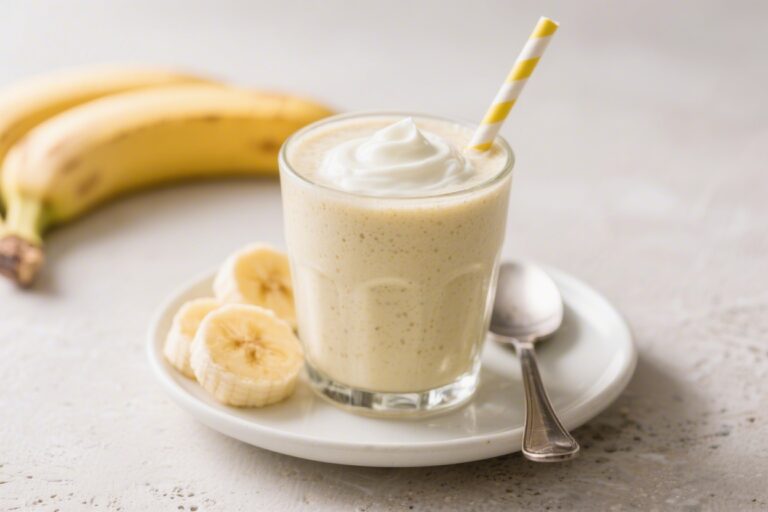 Quick Toddler Breakfast: Yogurt Banana Smoothie Recipe – A Fast, Kid-Friendly Start