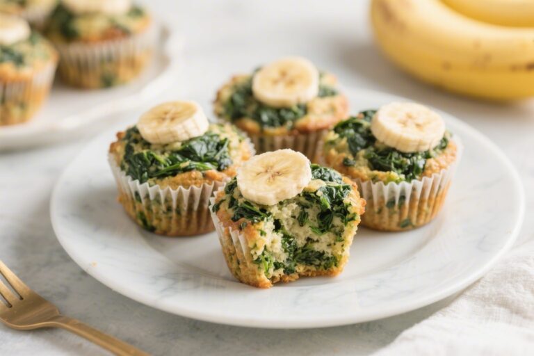 Spinach Muffins Your Toddler Will Love: Banana Spinach Muffins for Toddlers – Soft, Sweet, and Easy