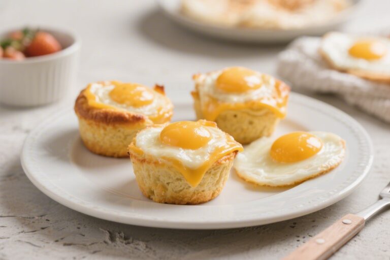 Breakfast for Kids: Simple Cheesy Egg Muffin Recipe – Easy, Tasty, and Kid-Approved