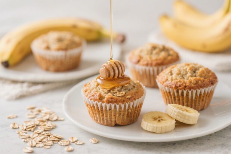 Healthy Muffins for Kids: Banana Oat Muffins With Honey – A Simple, Wholesome Snack