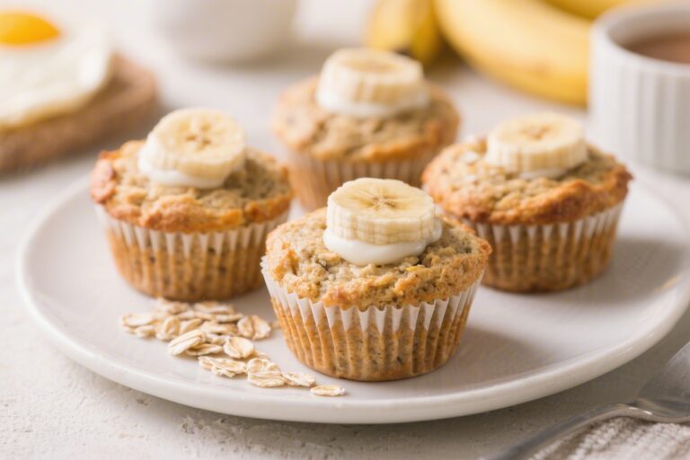 Toddler Breakfast Muffins: Banana Oat Breakfast Muffins – Soft, Wholesome, and Easy