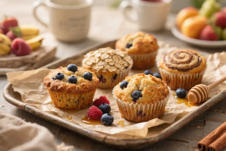 5 Easy Breakfast Muffins for Kids They’ll Devour Before the Bus Comes