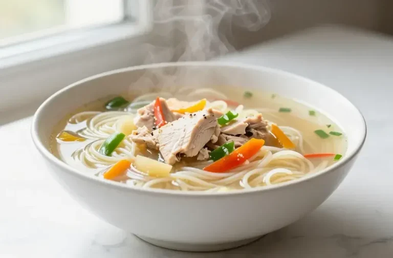 Easy Summer Chicken Noodle Soup for Kids: Quick & Bright