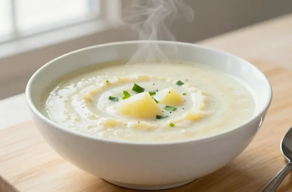 Easy Summer Creamy Potato Leek Soup for Kids: Quick Comfort