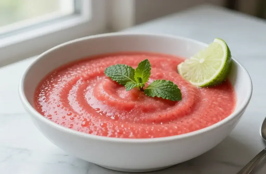 Easy Summer Watermelon Gazpacho for Kids: Kid-Approved Coolness