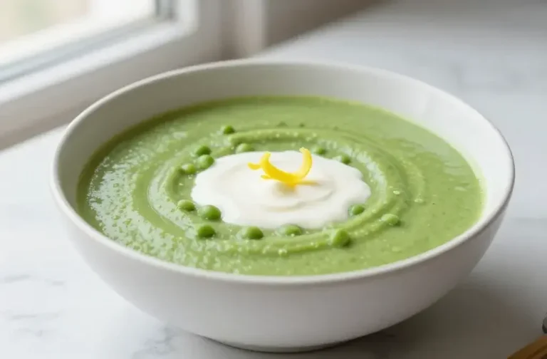 Easy Summer Pea Soup for Kids: Bright & Creamy Nightfall Treat