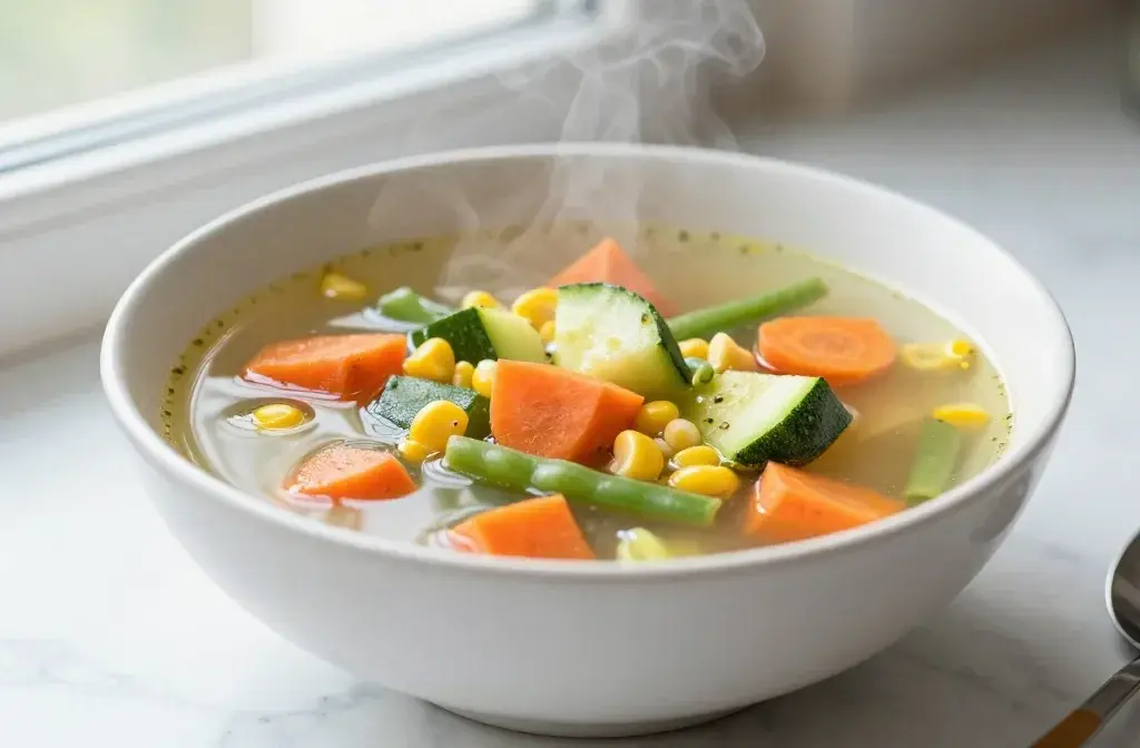Easy Summer Vegetable Soup for Kids: Quick & Bright Solids