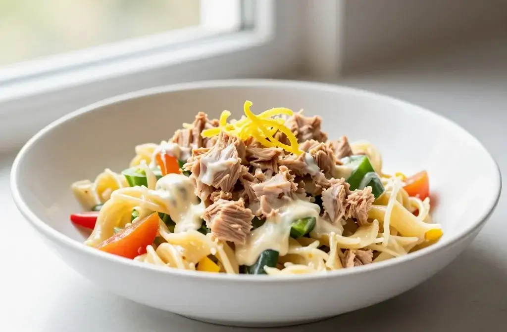 Tuna Pasta Salad for Kids: Protein-Packed Summer Lunch Idea - Quick, Kid-Approved