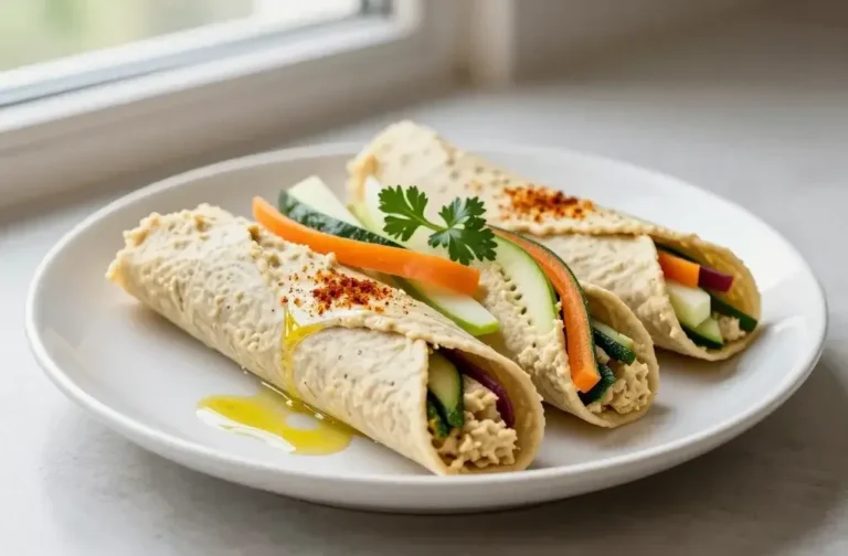 Veggie Hummus Wraps for Kids: Healthy Summer Lunch Recipe Made Easy
