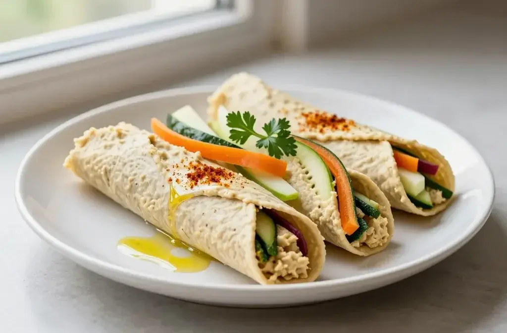 Veggie Hummus Wraps for Kids: Healthy Summer Lunch Recipe Made Easy