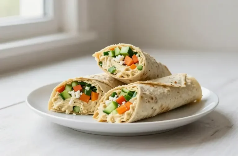 Family Friendly Easy Summer Meals for Kids: Veggie Hummus Wraps That Win