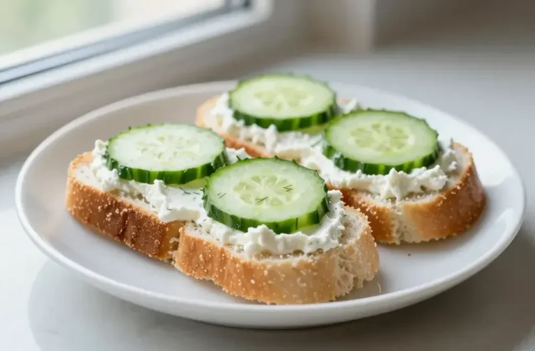 Family Friendly Easy Summer Meals for Kids: Cucumber Cream Cheese Sandwiches | Easy Kid-Friendly Summer Bites