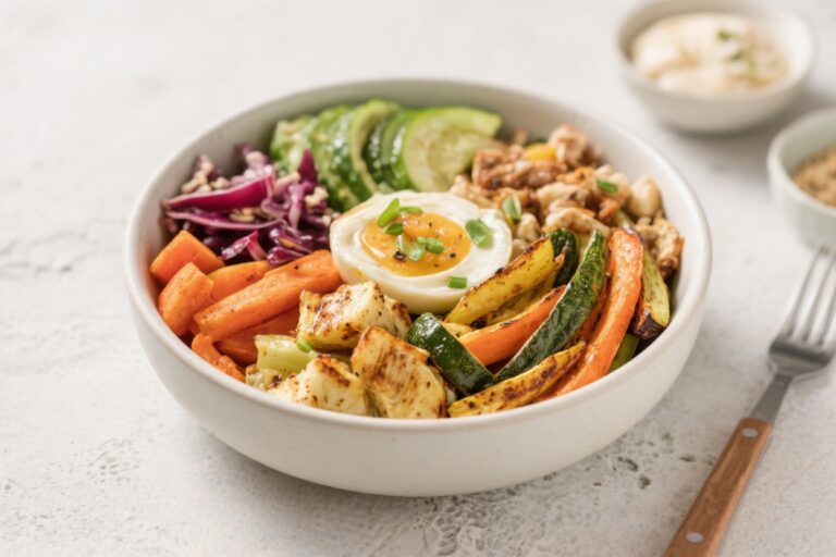 Reasted Veggie Bowl for Kids – Simple, Colorful, and Tasty