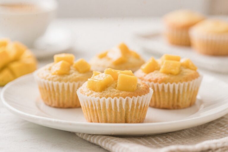 Easy and Healthy Mango Muffins for Kids: Soft & Sweet Snack Recipe – Easy, Family-Friendly Baking