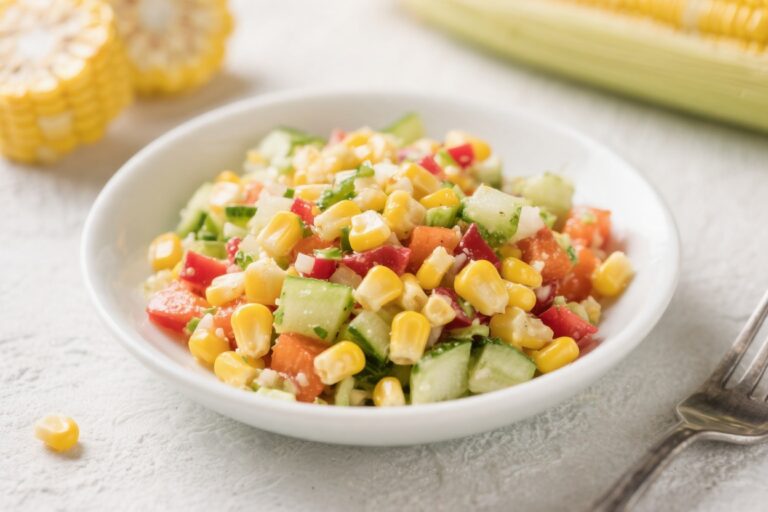 Easy Corn Salad for Kids: Bright & Crunchy Summer Side Dish – A Quick, Kid-Friendly Favorite