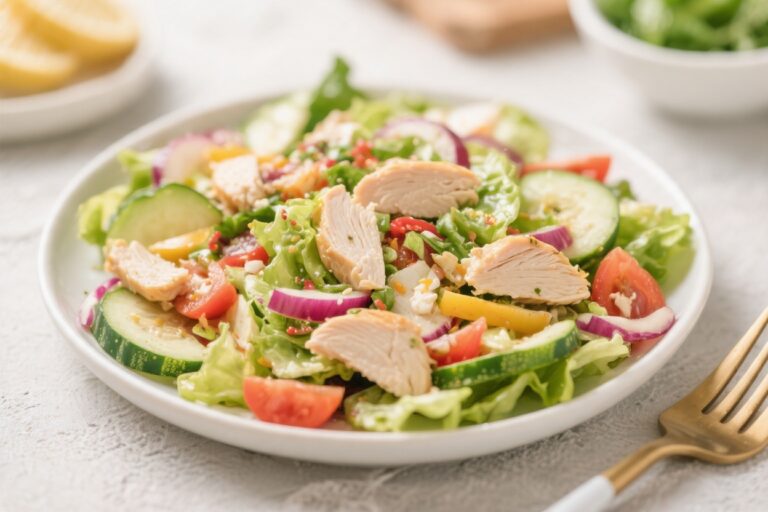 Easy Chicken Summer Salad for Kids: Light & Tasty Family Dinner – A Fresh, Fuss-Free Meal