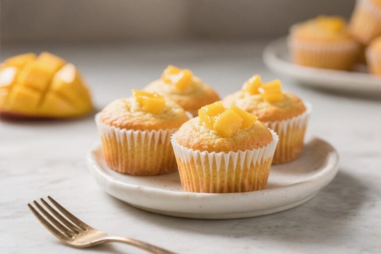 Simple Mango Muffins for Kids: Soft & Sweet Snack Recipe – Easy, Kid-Friendly Treat