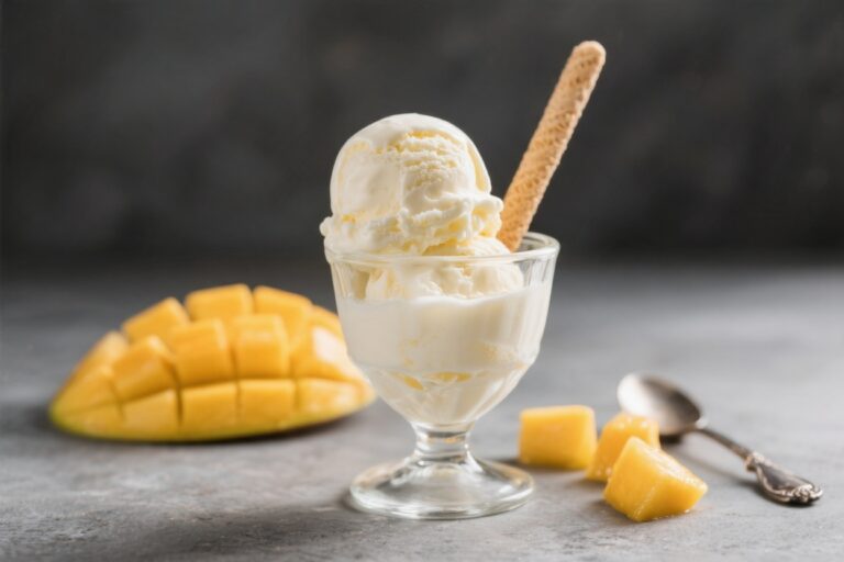 Easy Mango Ice Cream for Kids: Creamy Homemade Dessert Recipe – No-Churn, Sweet, and Fun