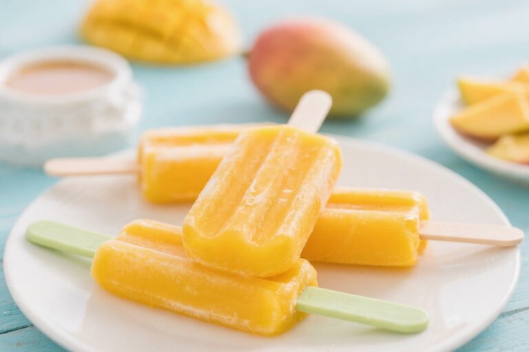 Simple Mango Popsicles for Kids: Fun & Healthy Summer Snack – Easy, Bright, and Refreshing