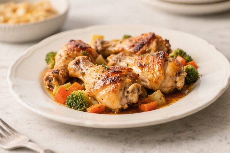 Easy Baked Chicken Thighs for Kids – Simple, Juicy, and Reliable