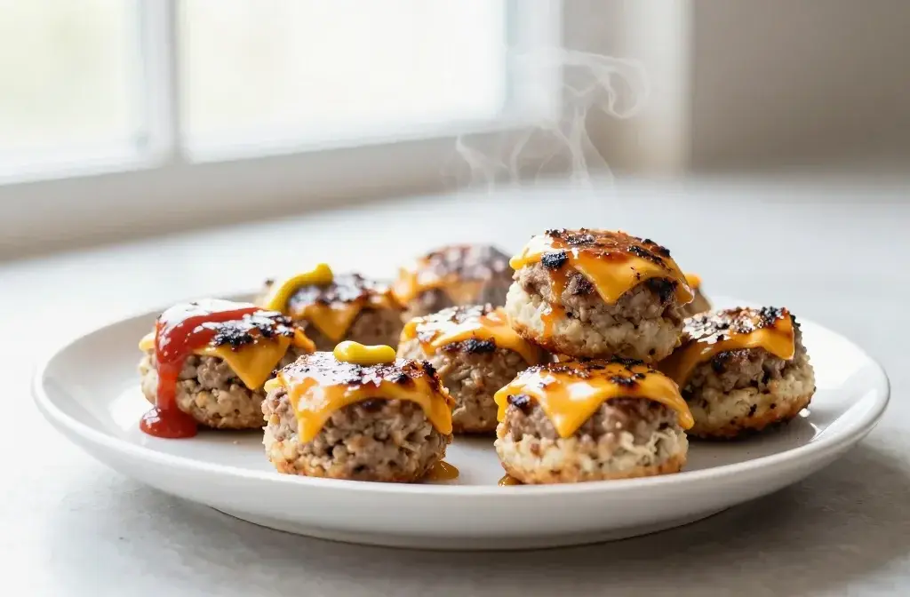Family Friendly Easy Bbq Recipes for Kids: Mini Cheeseburger Bites - Quick Fun Bite-Sized Bbq