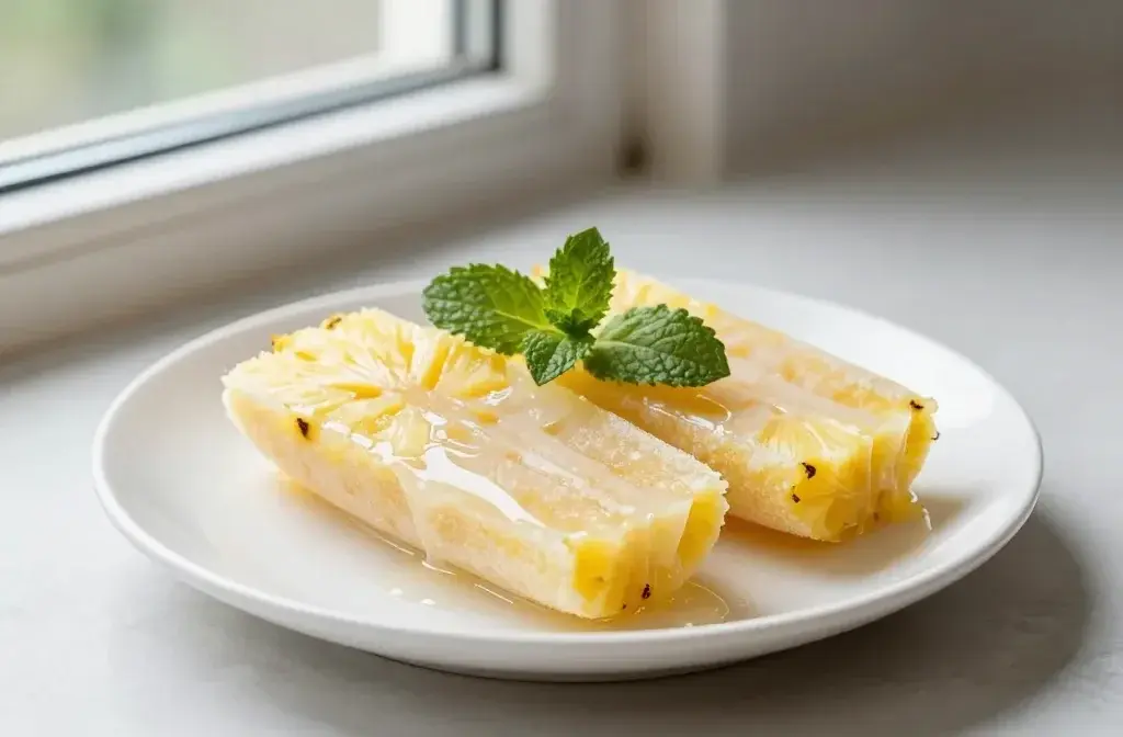 5 Beach Snacks for Kids for Summer with Frozen Fruit Pops: Sunny Pineapple Pops for Summer Fun